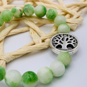 Bracelet Jade Nuage Vert