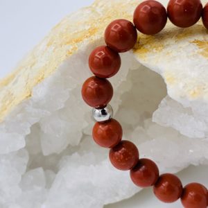 Bracelet Jaspe Rouge