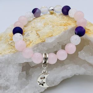 Bracelet Quartz Rose Apaisant
