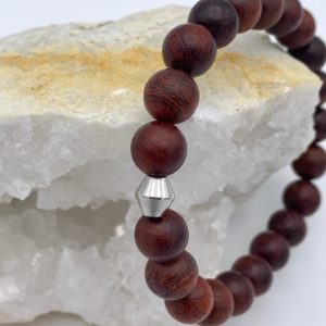 Bracelet en Bois de Rose