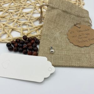 Kit Bracelet Œil de tigre Rouge
