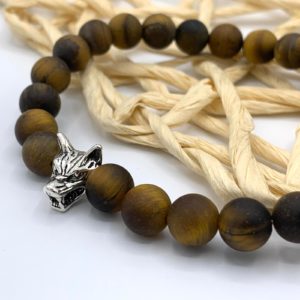 Bracelet Oeil de tigre Givrée