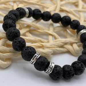 Bracelet Pierre de Lave