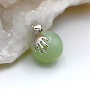 Pendentif Boule Jade de Chine