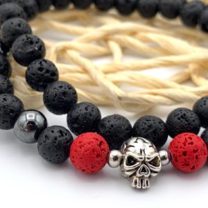 Collier Pierre de Lave