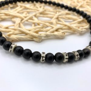 Collier Bois d'Ebène
