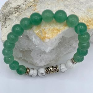 Bracelet Aventurine & Howlite
