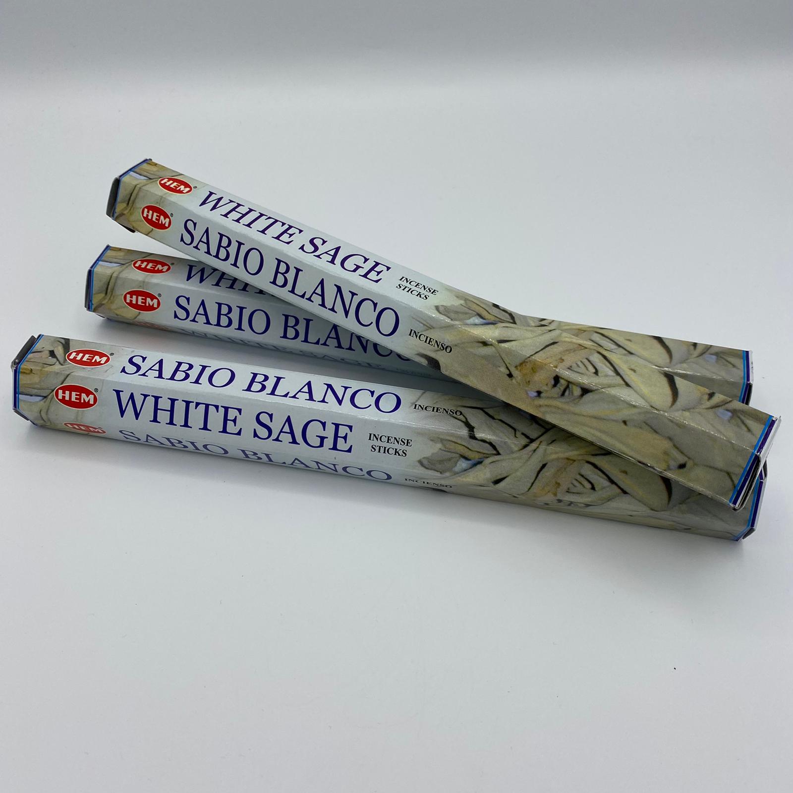 Encens Sauge Blanche 20 Bâtons