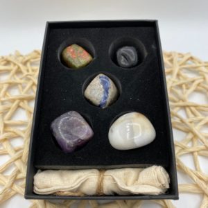 Coffret 5 pierres Anti Stress & Relaxation