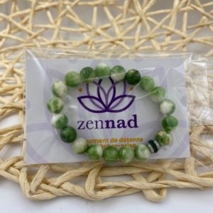 Bracelet Jade Nuage Vert