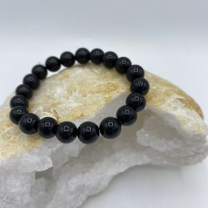 Bracelet Agate Noire