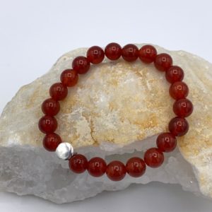 Bracelet Cornaline Argent 925