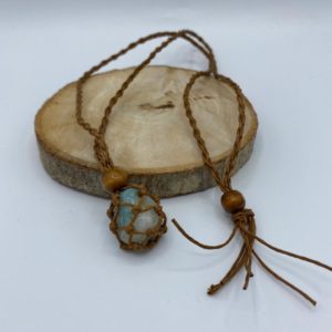 Cordon Porte Pierre Amazonite
