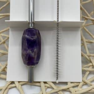 Paille Inox Améthyste