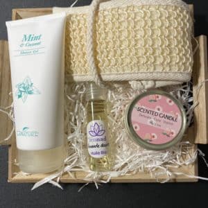 Coffret bien-être Douche