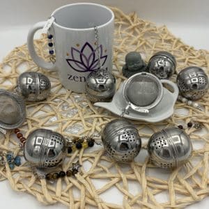 Boule à thé en pierres naturelles