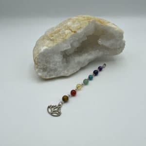 Pendentif 7 chakras Lotus