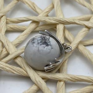 Pendentif Boule Howlite
