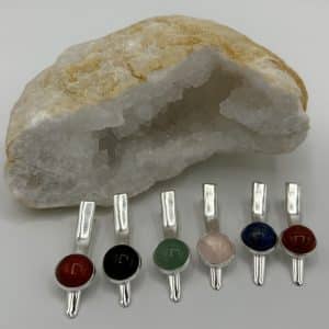 Barrette en pierres naturelles