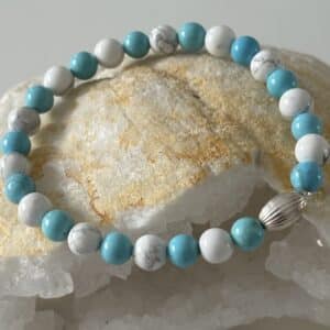Bracelet Turquoi & Howlite